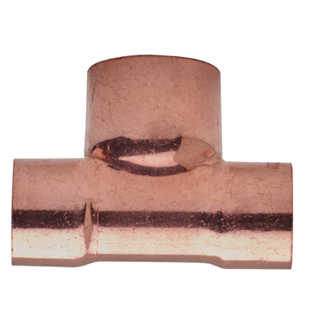 Té cuivre égal pression femelle-femelle-femelle 55222 10 mm