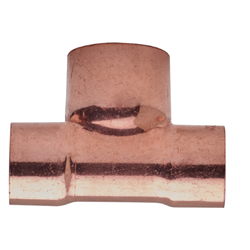 Té cuivre égal pression femelle-femelle-femelle 56190 28 mm