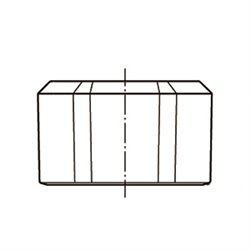 Bouchon femelle acier 78826 15x21 mm