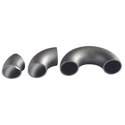 Coude acier sans soudure 3D 90° Galva 85849 114 mm