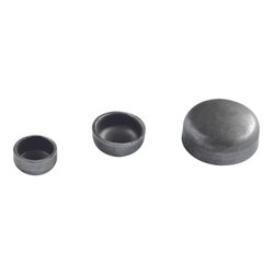 Fond acier bombé noir 86905 34 mm