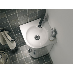 Lave-mains Renova Compact 45 cm sans trop plein