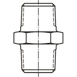 Mamelon MM droite/droite noir 78208 40x49 mm