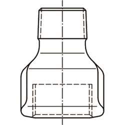Raccord égal FM 77320 20x27 mm