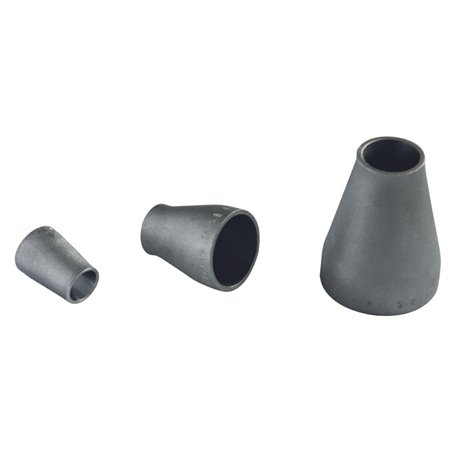Réduction concentrique acier noir 87427 89x49 mm Réduction concentrique acier noir 87427 89x49 mm