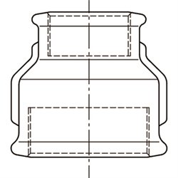 Réduction FF 75495 66x50 mm