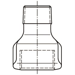 Réduction FM 76986 15x12 mm