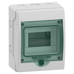 Coffret électrique étanche Mureva Mini 13958M 1 rangée 6 modules