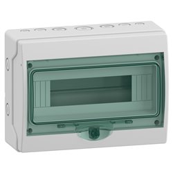 Coffret électrique étanche Mureva Mini 13960M 1 rangée 12 modules