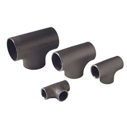 Té acier sans soudure noir 2993617 76 mm