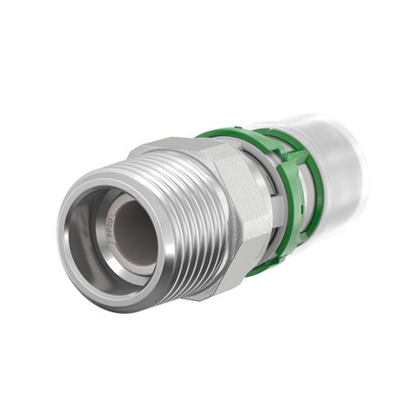 Manchon droit à sertir filetage mâle conique 9243GW50112 50x4 - 1"1/2 
