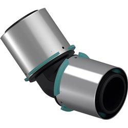 Coude multicouche S-Press 45° PPSU 1032879 Ø 63-63 mm