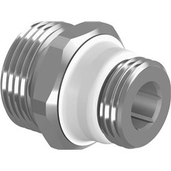 Embout Smart 3/4" x 1/2" pour canne radiateur de 15 1013906 Ø G3/4"MT-G1/2"MT