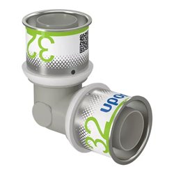 Coude multicouche S-Press PLUS 90° PPSU 1039932 Ø 32-32 mm