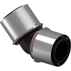 Coude multicouche S-Press 45° PPSU 1032880 Ø 75-75 mm