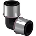 Coude multicouche S-Press 90° PPSU 1032878 Ø 75-75 mm