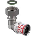Raccord multicouche S-Press PLUS coude 90° écron libre 1070614 Ø 25-G3/4"SN