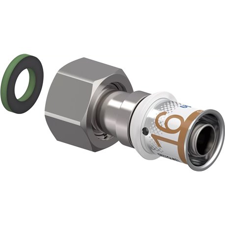 Raccord multicouche S-Press PLUS écrou libre 1070602 Ø 16-G1/2"SN