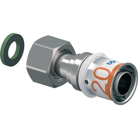 Raccord multicouche S-Press PLUS écrou libre 1070604 Ø 20-G1/2"SN
