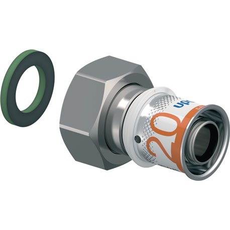 Raccord multicouche S-Press PLUS écrou libre 1070605 Ø 20-G3/4"SN