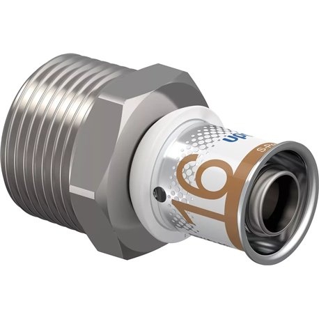 Raccord multicouche S-Press PLUS mâle 1070503 Ø 16-R3/4"MT Raccord multicouche S-Press PLUS mâle 1070503 Ø 16-R3/4"MT