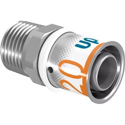 Raccord multicouche S-Press PLUS mâle 1070504 Ø 20-R1/2"MT