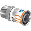 Raccord multicouche S-Press PLUS mâle 1070504 Ø 20-R1/2"MT