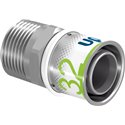 Raccord multicouche S-Press PLUS mâle 1070509 Ø 32-R1"MT