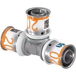 Raccord multicouche S-Press PLUS té égal 1070561 Ø 20-20-20 mm