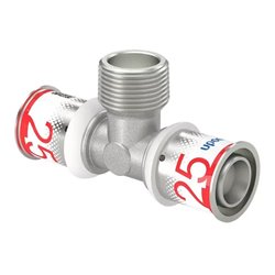 Raccord multicouche S-Press PLUS té mâle 1070593 Ø 25-R3/4"MT-25
