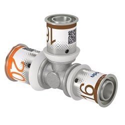 Raccord multicouche S-Press PLUS té réduit 1070567 Ø 20-16-16 mm