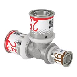 Raccord multicouche S-Press PLUS té réduit 1070578 Ø 25-25-16 mm