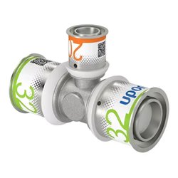 Raccord multicouche S-Press PLUS té réduit 1070581 Ø 32-20-32 mm