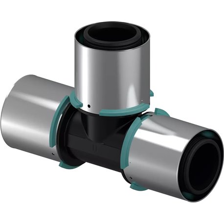 Té multicouche S-Press égal PPSU 1032887 Ø 63-63-63 mm
