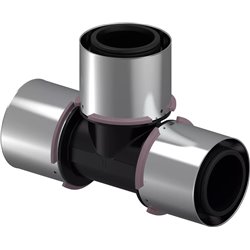 Té multicouche S-Press égal PPSU 1032888 Ø 75-75-75 mm