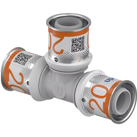 Té multicouche S-Press PLUS PPSU 1039945 Ø 20-20-20 mm