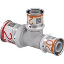 Té multicouche S-Press PLUS réduit PPSU 1039956 Ø 25-20-20 mm