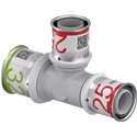 Té multicouche S-Press PLUS réduit PPSU 1039960 Ø 32-25-25 mm