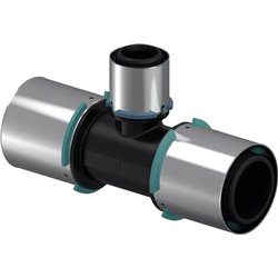 Té multicouche S-Press réduit PPSU 1032891 Ø 63-40-63 mm