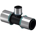 Té multicouche S-Press réduit PPSU 1032891 Ø 63-40-63 mm