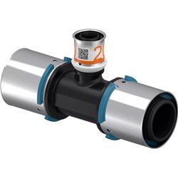 Té multicouche S-Press réduit PPSU 1039962 Ø 40-20-40 mm