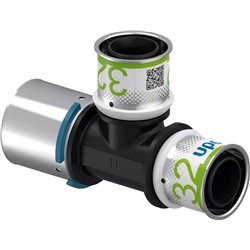 Té multicouche S-Press réduit PPSU 1039965 Ø 40-32-32 mm