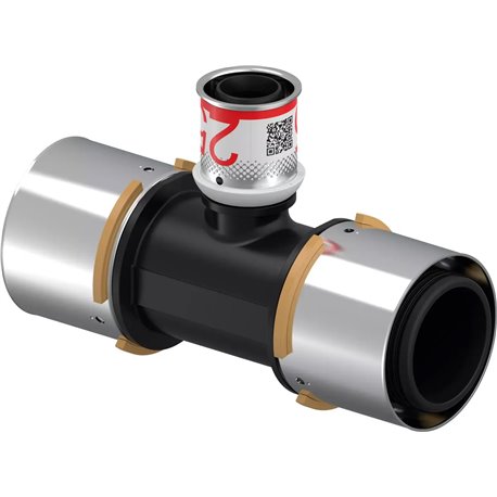 Té multicouche S-Press réduit PPSU 1039968 Ø 50-25-50 mm