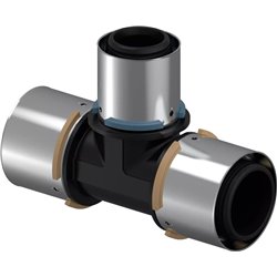 Té multicouche S-Press réduit PPSU 1046400 Ø 50-40-50 mm