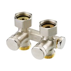 Répartiteur droit mâle 3/4"