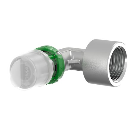 Coude à sertir femelle à visser 7090GW632 63x4,5 - 2"