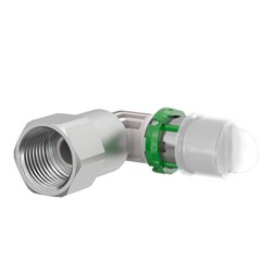 Coude à sertir femelle à visser 9090GW2634 26x3 - 3/4 
