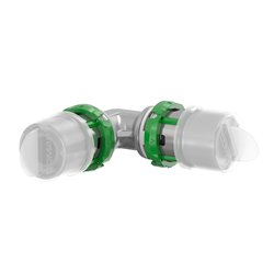 Coude égal 90° à sertir 7090W75 75x6 