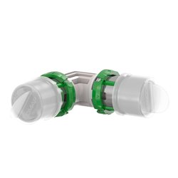 Coude égal 90° à sertir 9090W63 63x4,5 