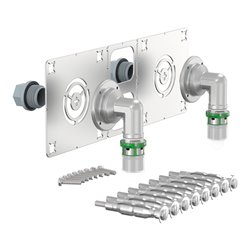 Kit de fixation pour robinetterie sur plaque de platre 7778W1612 16x2 – 1/2 